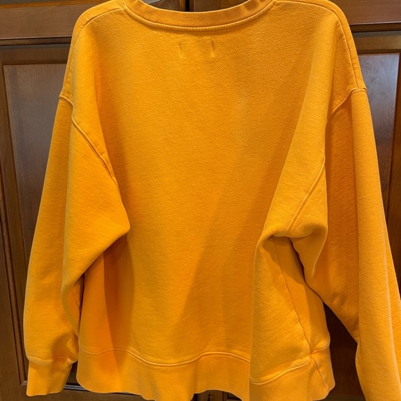 Aritzia used orange sweatshirt - Picture 7 of 13